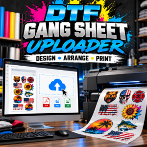 DTF Gang Sheet Uploader