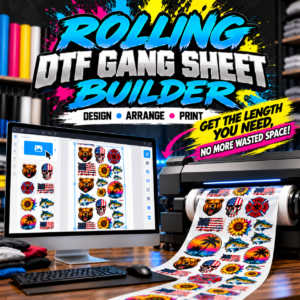 DTF Rolling Gang Sheet Builder